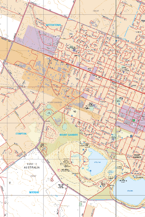 Mount Gambier 01 - Spatial Vision's Vicmap Book (South West Edition 8, 2025 Update) Preview 1