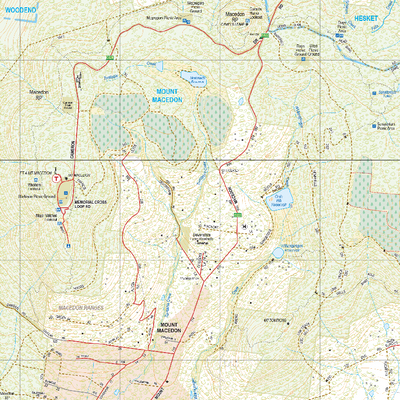 Mount Macedon - Spatial Vision's Vicmap Book (Central Edition 8, 2025 Update) Preview 1