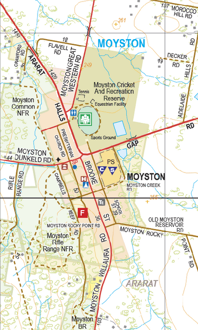 Moyston - Spatial Vision's Vicmap Book (South West Edition 8, 2025 Update) Preview 1
