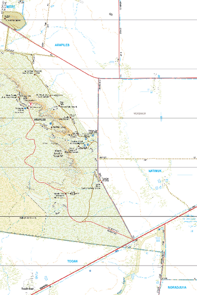 Mt Arapiles 02 - Spatial Vision's Vicmap Book (South West Edition 8, 2025 Update) Preview 1