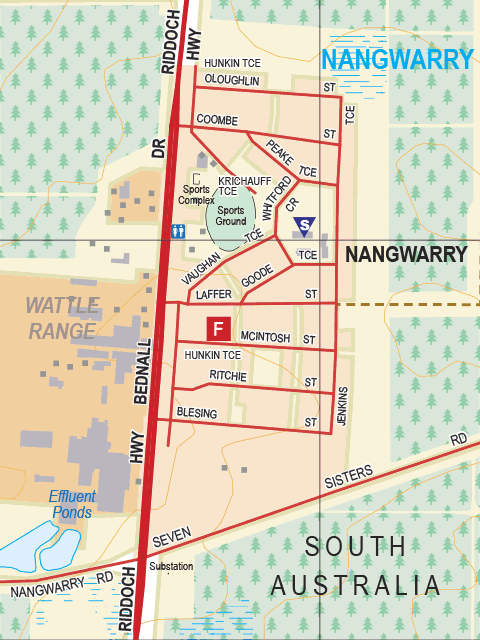 Nangwarry - Spatial Vision's Vicmap Book (South West Edition 8, 2025 Update) Preview 1