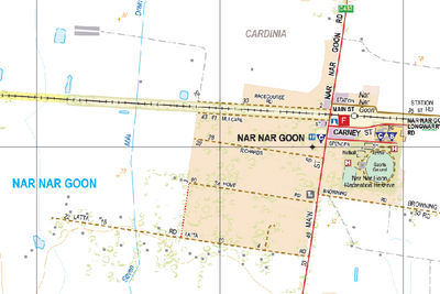 Nar Nar Goon - Spatial Vision's Vicmap Book (South East Edition 8, 2025) Preview 1