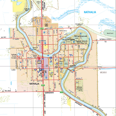 Nathalia - Spatial Vision's Vicmap Book (North East Edition 8, 2025) Preview 1
