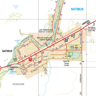 Natimuk - Spatial Vision's Vicmap Book (South West Edition 8, 2025 Update) Preview 1