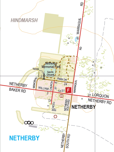Netherby - Spatial Vision's Vicmap Book (South West Edition 8, 2025 Update) Preview 1
