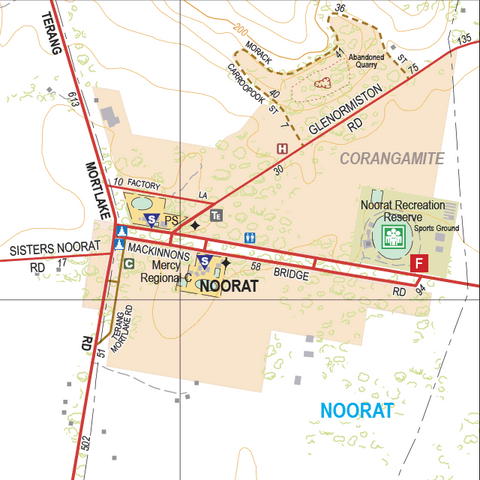 Noorat - Spatial Vision's Vicmap Book (South West Edition 8, 2025 Update) Preview 1