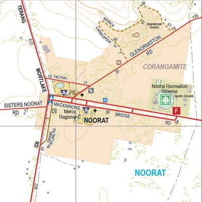 Noorat - Spatial Vision's Vicmap Book (South West Edition 8, 2025 Update) Preview 1