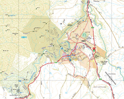 Omeo - Spatial Vision's Vicmap Book (South East Edition 8, 2025) Preview 1