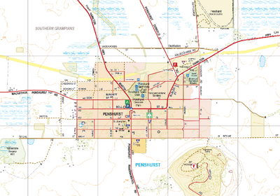 Penshurst - Spatial Vision's Vicmap Book (South West Edition 8, 2025 Update) Preview 1