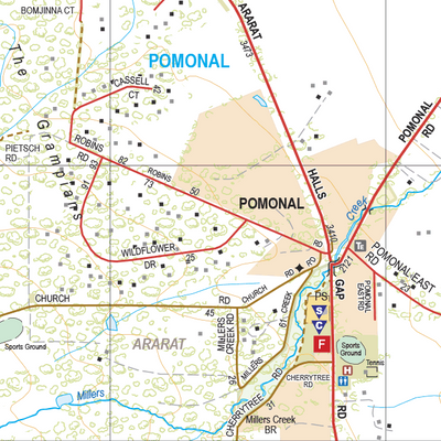 Pomonal - Spatial Vision's Vicmap Book (South West Edition 8, 2025 Update) Preview 1
