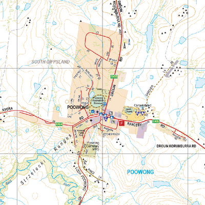 Poowong - Spatial Vision's Vicmap Book (South East Edition 8, 2025) Preview 1