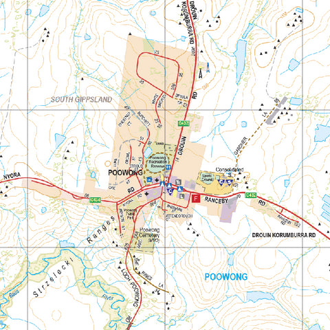Poowong - Spatial Vision's Vicmap Book (South East Edition 8, 2025) Preview 1