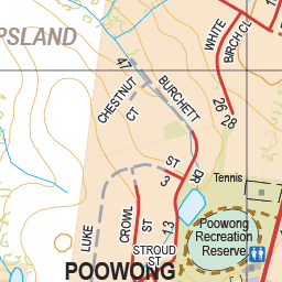 Poowong - Spatial Vision's Vicmap Book (South East Edition 8, 2025) Preview 2