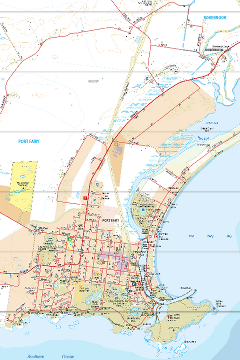 Port Fairy - Spatial Vision's Vicmap Book (South West Edition 8, 2025 Update) Preview 1