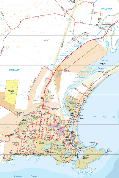 Port Fairy - Spatial Vision's Vicmap Book (South West Edition 8, 2025 Update) Preview 1