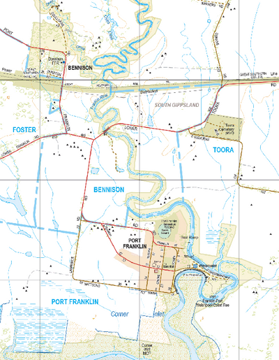 Port Franklin - Spatial Vision's Vicmap Book (South East Edition 8, 2025) Preview 1