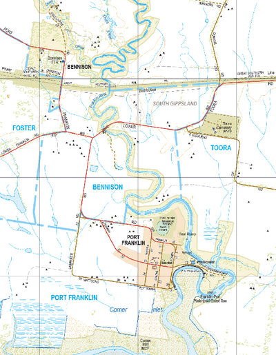 Port Franklin - Spatial Vision's Vicmap Book (South East Edition 8, 2025) Preview 1