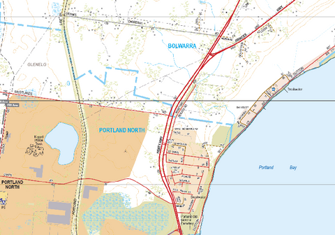 Portland North - Spatial Vision's Vicmap Book (South West Edition 8, 2025 Update) Preview 1