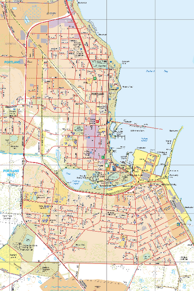 Portland - Spatial Vision's Vicmap Book (South West Edition 8, 2025 Update) Preview 1