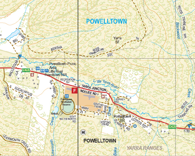 Powelltown - Spatial Vision's Vicmap Book (South East Edition 8, 2025) Preview 1