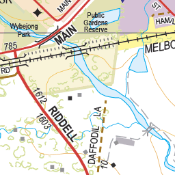 Riddells Creek - Spatial Vision's Vicmap Book (Central Edition 8, 2025 Update) Preview 3
