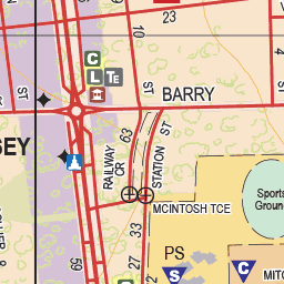 Romsey - Spatial Vision's Vicmap Book (Central Edition 8, 2025 Update) Preview 2