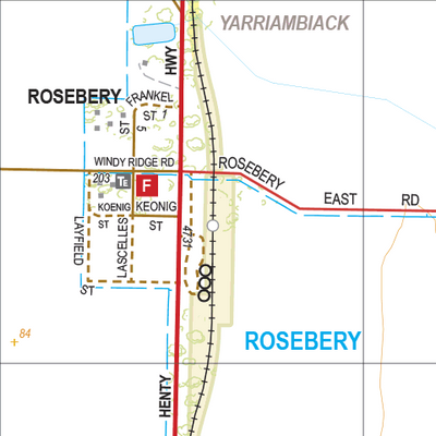Rosebery - Spatial Vision's Vicmap Book (South West Edition 8, 2025 Update) Preview 1