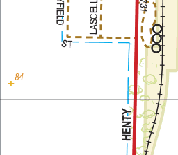 Rosebery - Spatial Vision's Vicmap Book (South West Edition 8, 2025 Update) Preview 3