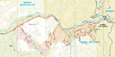 Sawmill Settlement - Spatial Vision's Vicmap Book (North East Edition 8, 2025) Preview 1
