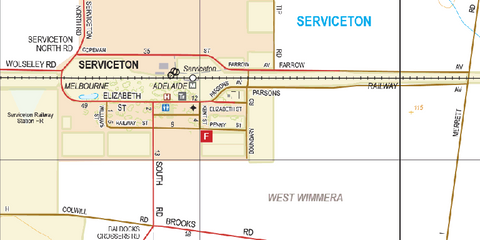 Serviceton - Spatial Vision's Vicmap Book (South West Edition 8, 2025 Update) Preview 1