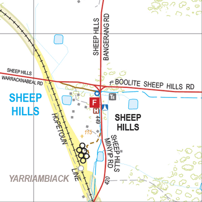 Sheep Hills - Spatial Vision's Vicmap Book (South West Edition 8, 2025 Update) Preview 1