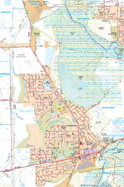 Shepparton-Mooroopna - Spatial Vision's Vicmap Book (North East Edition 8, 2025) Preview 1