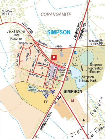 Simpson - Spatial Vision's Vicmap Book (South West Edition 8, 2025 Update) Preview 1