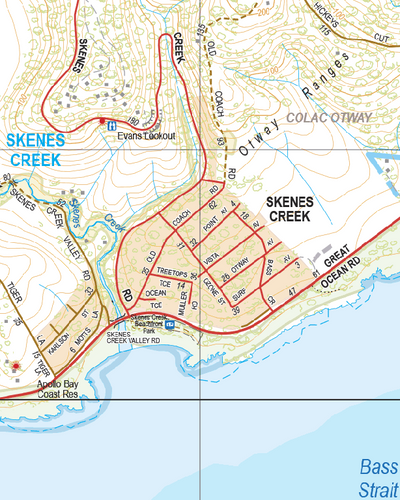 Skenes Creek - Spatial Vision's Vicmap Book (Central Edition 8, 2025 Update) Preview 1