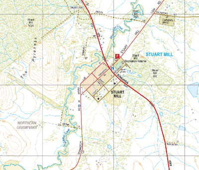 Stuart Mill - Spatial Vision's Vicmap Book (South West Edition 8, 2025 Update) Preview 1