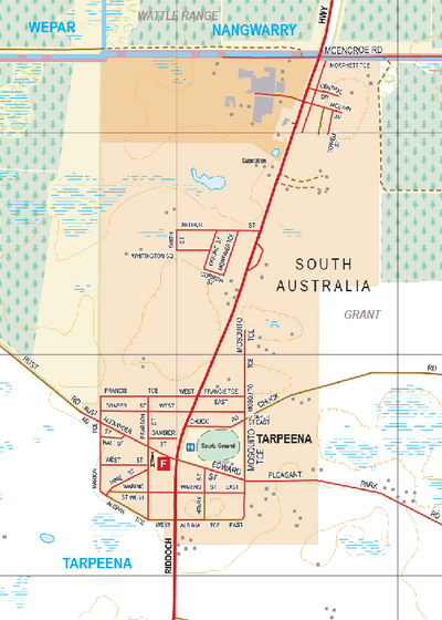 Tarpeena - Spatial Vision's Vicmap Book (South West Edition 8, 2025 Update) Preview 1