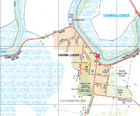 Tarwin Lower - Spatial Vision's Vicmap Book (South East Edition 8, 2025) Preview 1
