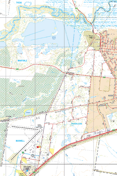 Traralgon 01 - Spatial Vision's Vicmap Book (South East Edition 8, 2025) Preview 1