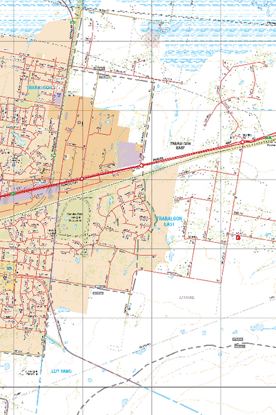 Traralgon 03 - Spatial Vision's Vicmap Book (South East Edition 8, 2025) Preview 1