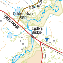 Trentham - Spatial Vision's Vicmap Book (Central Edition 8, 2025 Update) Preview 3