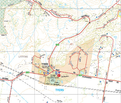 Tyers - Spatial Vision's Vicmap Book (South East Edition 8, 2025) Preview 1