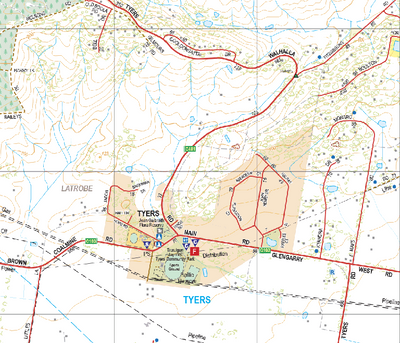 Tyers - Spatial Vision's Vicmap Book (South East Edition 8, 2025) Preview 1