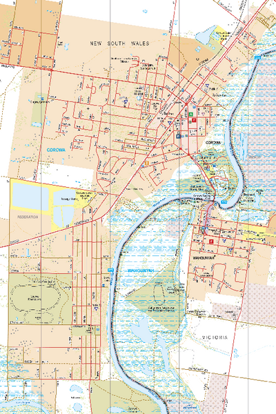 Wahgunyah-Corowa - Spatial Vision's Vicmap Book (North East Edition 8, 2025) Preview 1