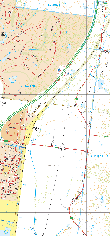 Wallan East - Spatial Vision's Vicmap Book (Central Edition 8, 2025 Update) Preview 1