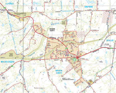 Wandin North - Spatial Vision's Vicmap Book (Central Edition 8, 2025 Update) Preview 1