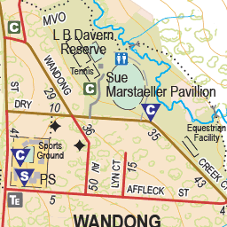Wandong-Heathcote Junction - Spatial Vision's Vicmap Book (Central Edition 8, 2025 Update) Preview 3