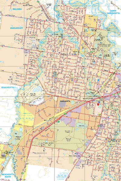Wangaratta 01 - Spatial Vision's Vicmap Book (North East Edition 8, 2025) Preview 1