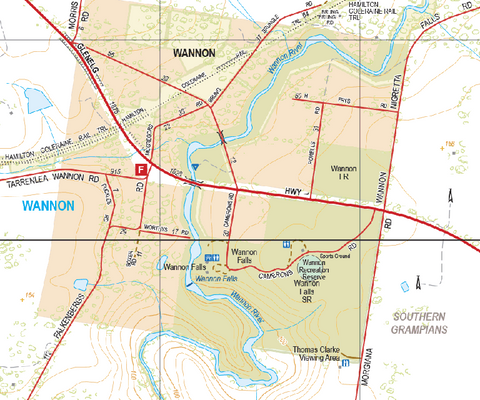 Wannon - Spatial Vision's Vicmap Book (South West Edition 8, 2025 Update) Preview 1