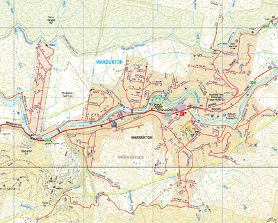Warburton - Spatial Vision's Vicmap Book (North East Edition 8, 2025) Preview 1