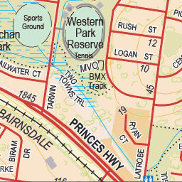 Warragul 01 - Spatial Vision's Vicmap Book (South East Edition 8, 2025) Preview 2